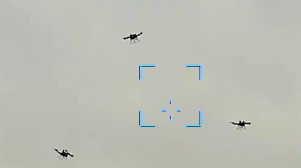 Poyraz Sürü Droneların kamikaze görevi başarıyla tamamlandı.