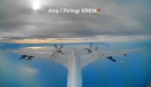 Akıncı’dan Roketsan Eren mühimmatı atışı gerçekleşti