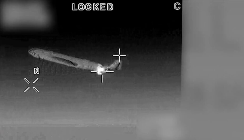 Akıncı, EREN Mühimmatıyla Şahid Benzeri Dronu Vurdu