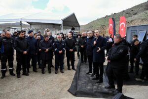 Savunma Sanayii Başkanı Haluk Görgün, Sky Dagger gösterimini yerinde takip etti